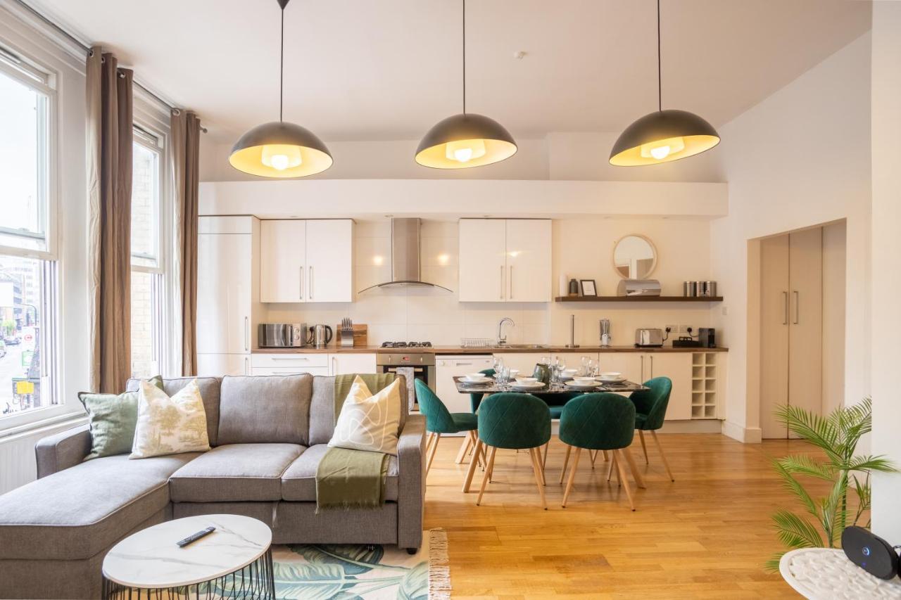Perfect For Business & Corporate Stays - Three Bed With City View Shoreditch Londra Esterno foto